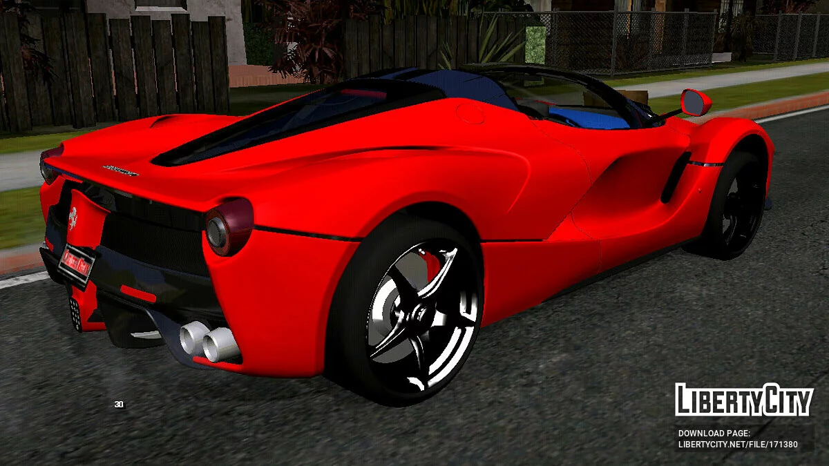 Ferrari LaFerrari (только DFF) / GTA San Andreas (iOS, Android)