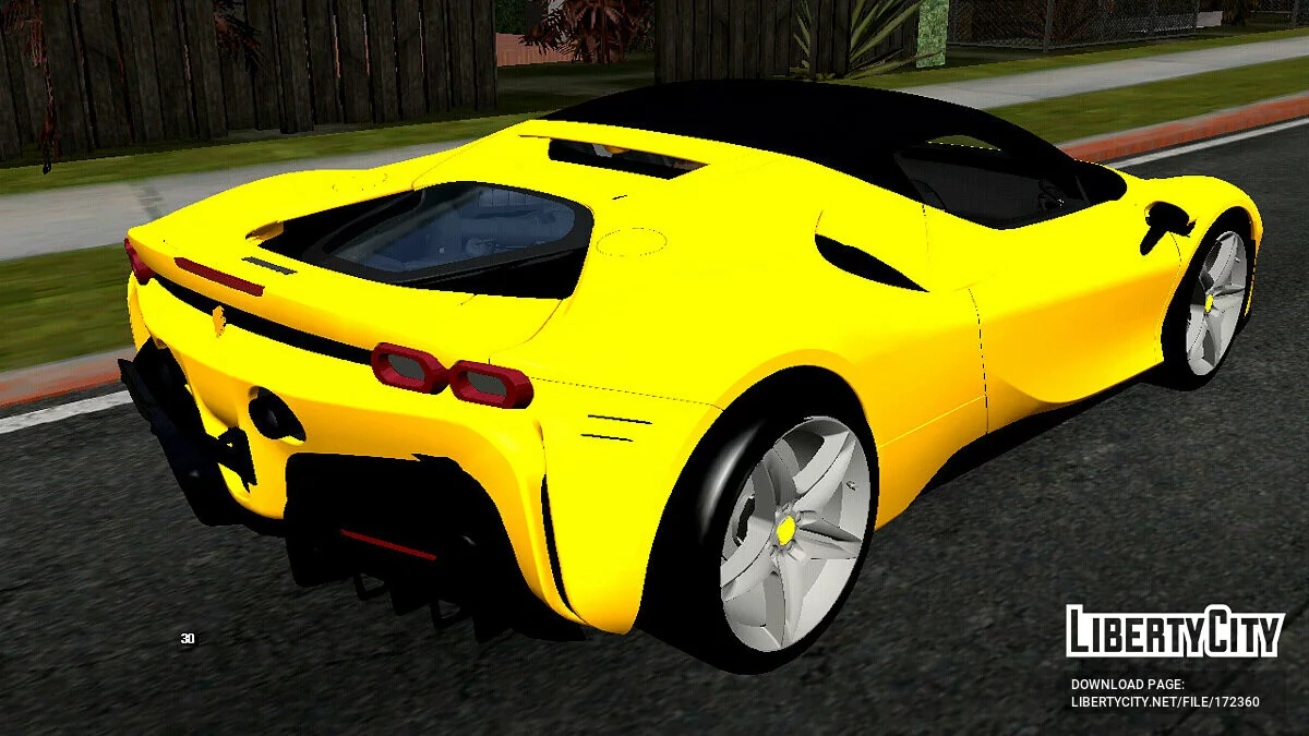 Ferrari SF90 (только DFF) / GTA San Andreas (iOS, Android)