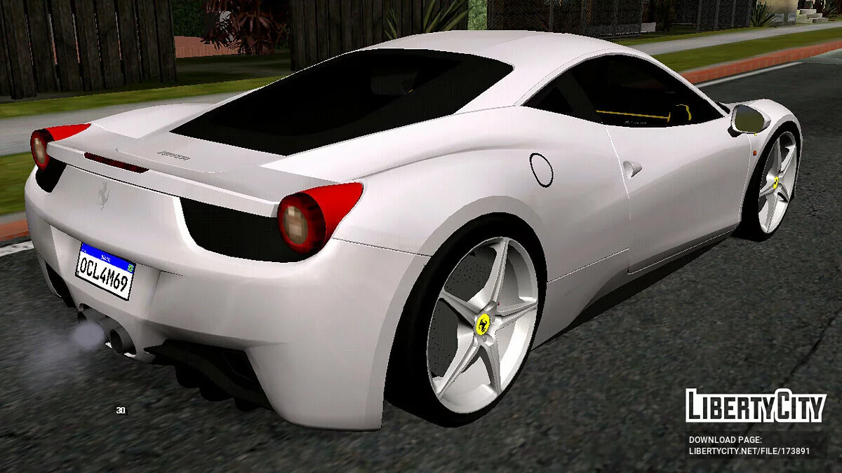 Ferrari 458 Italia (только DFF) / GTA San Andreas (iOS, Android)