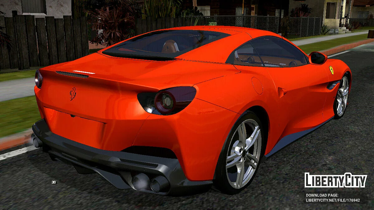 Ferrari Portofino (только DFF) / GTA San Andreas (iOS, Android)