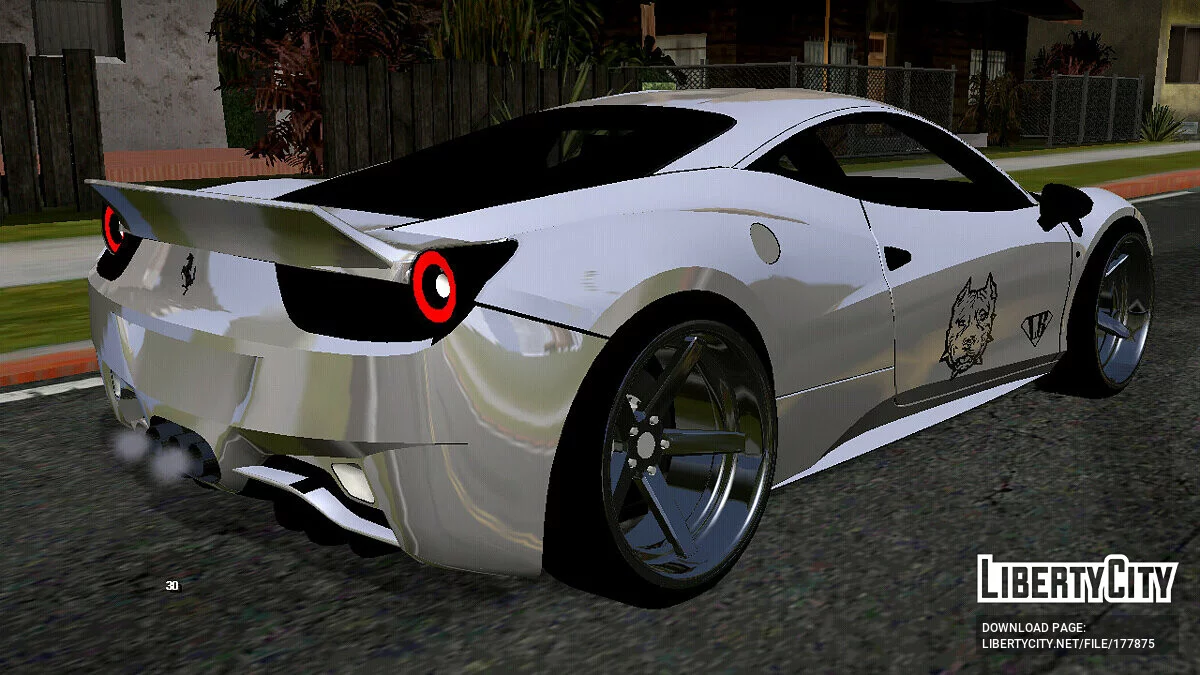 Ferrari 458 Italia (только DFF) / GTA San Andreas (iOS, Android)