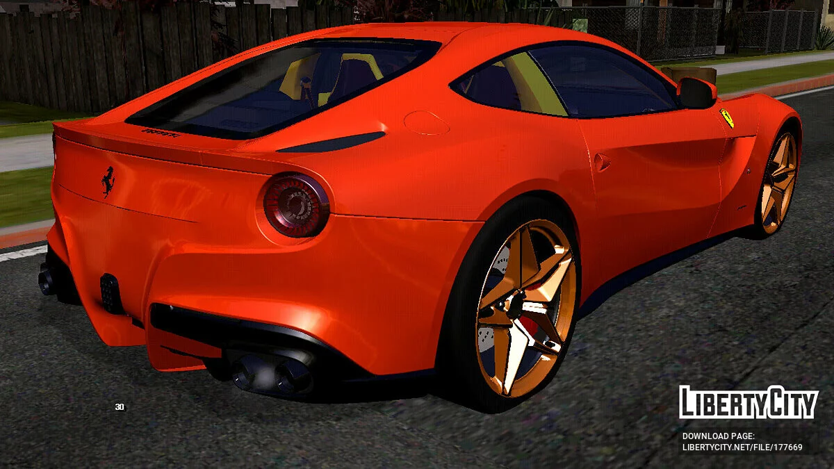 Ferrari F12 V2 (только DFF) / GTA San Andreas (iOS, Android)