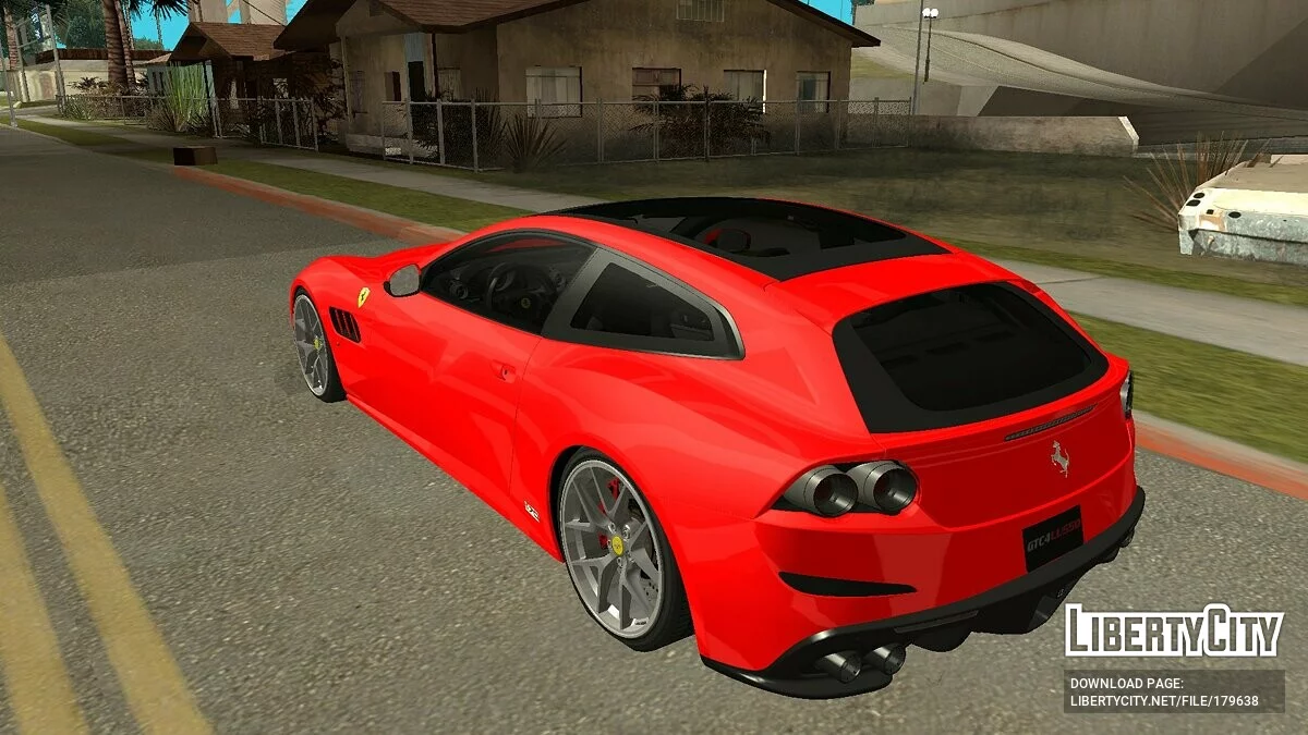 Ferrari GTC4 Lusso / GTA San Andreas (iOS, Android)