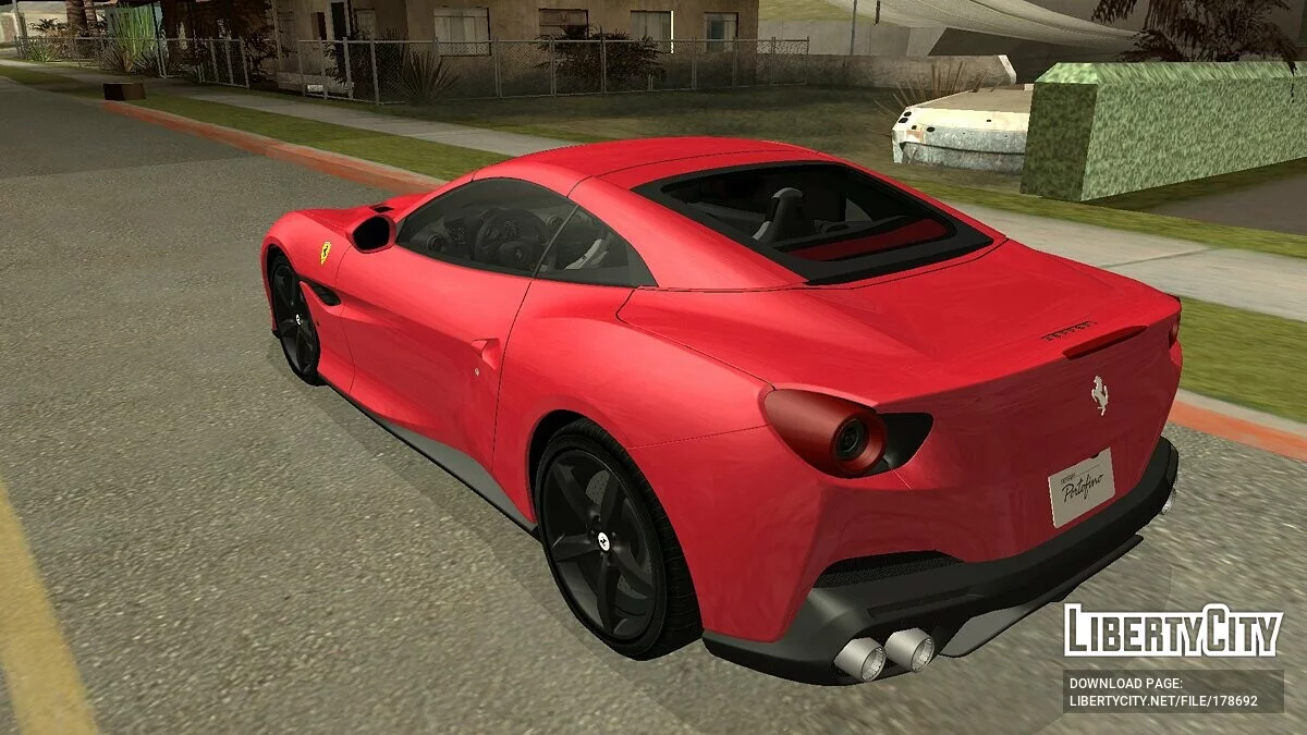 Ferrari Portofino / GTA San Andreas (iOS, Android)