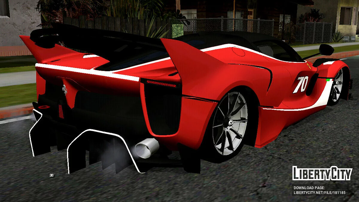 Ferrari FXXK Evo (только DFF) / GTA San Andreas (iOS, Android)