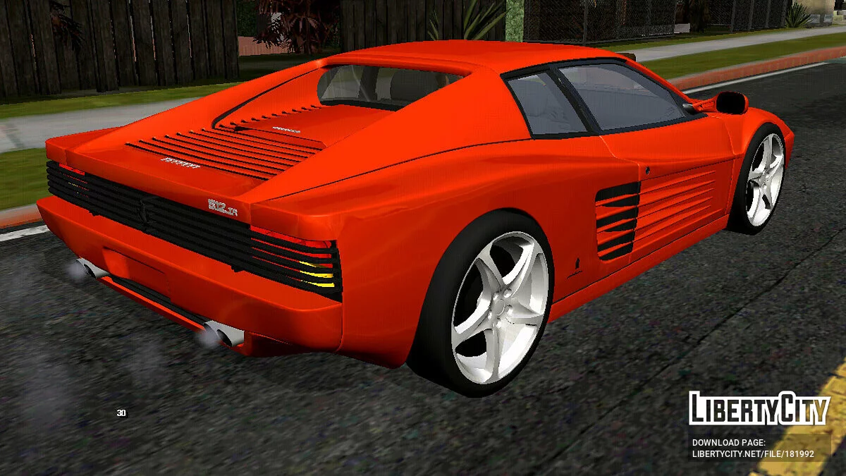 Ferrari 512 GTR (только DFF) / GTA San Andreas (iOS, Android)