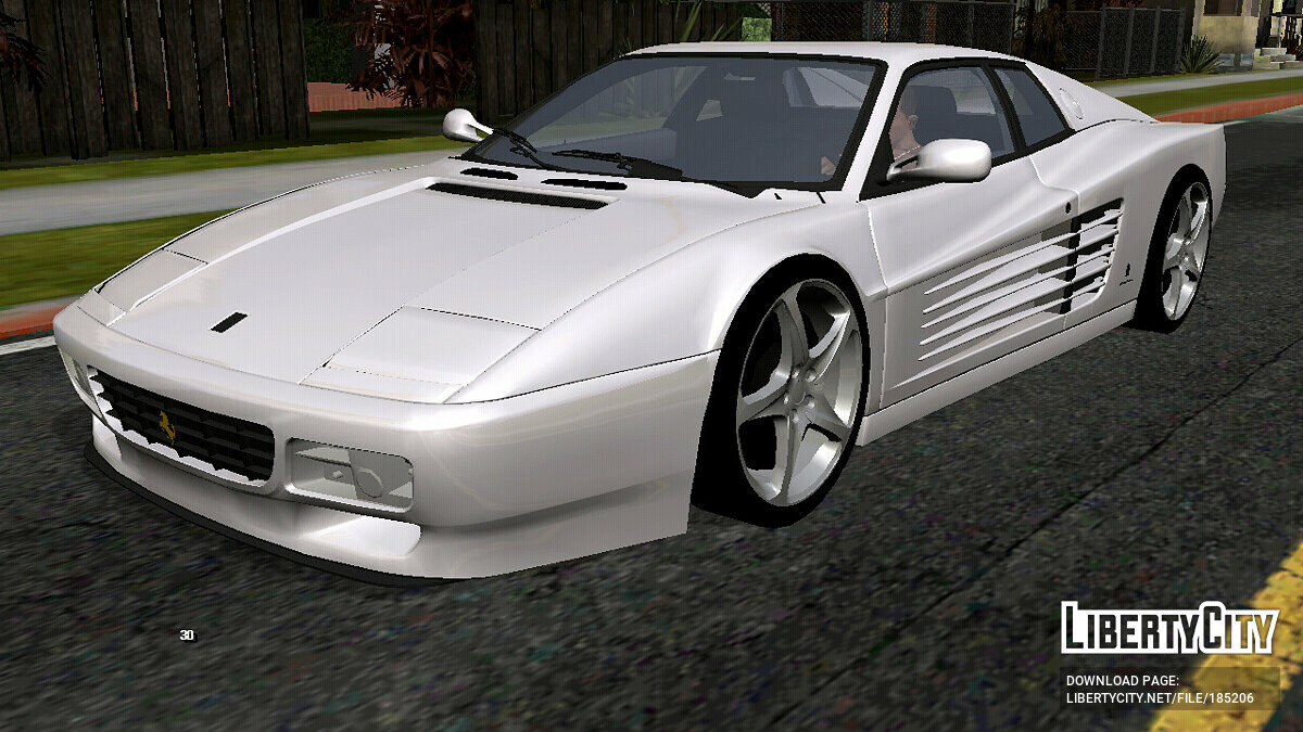 Ferrari 512 TR (только DFF) для GTA San Andreas (iOS, Android) - Картинка #1