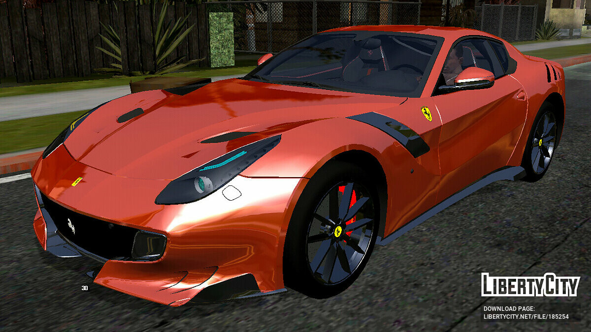 Ferrari F12 (только DFF) для GTA San Andreas (iOS, Android) - Картинка #1