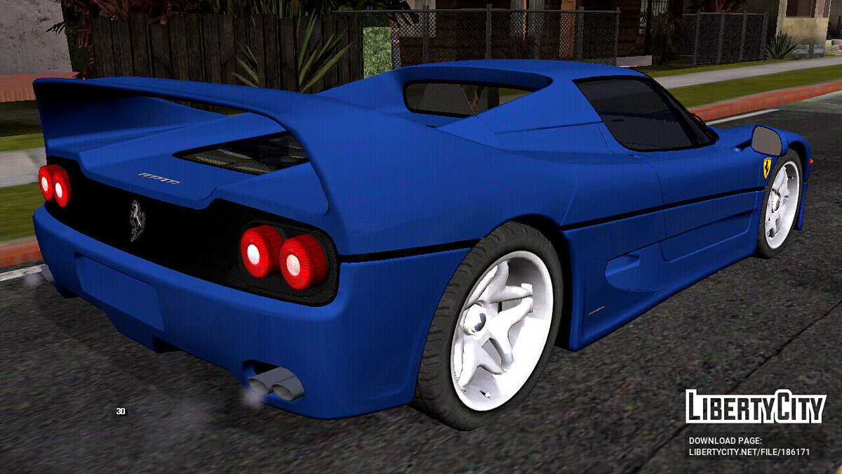 Ferrari F50 1995 для GTA San Andreas (iOS, Android) - Картинка #2