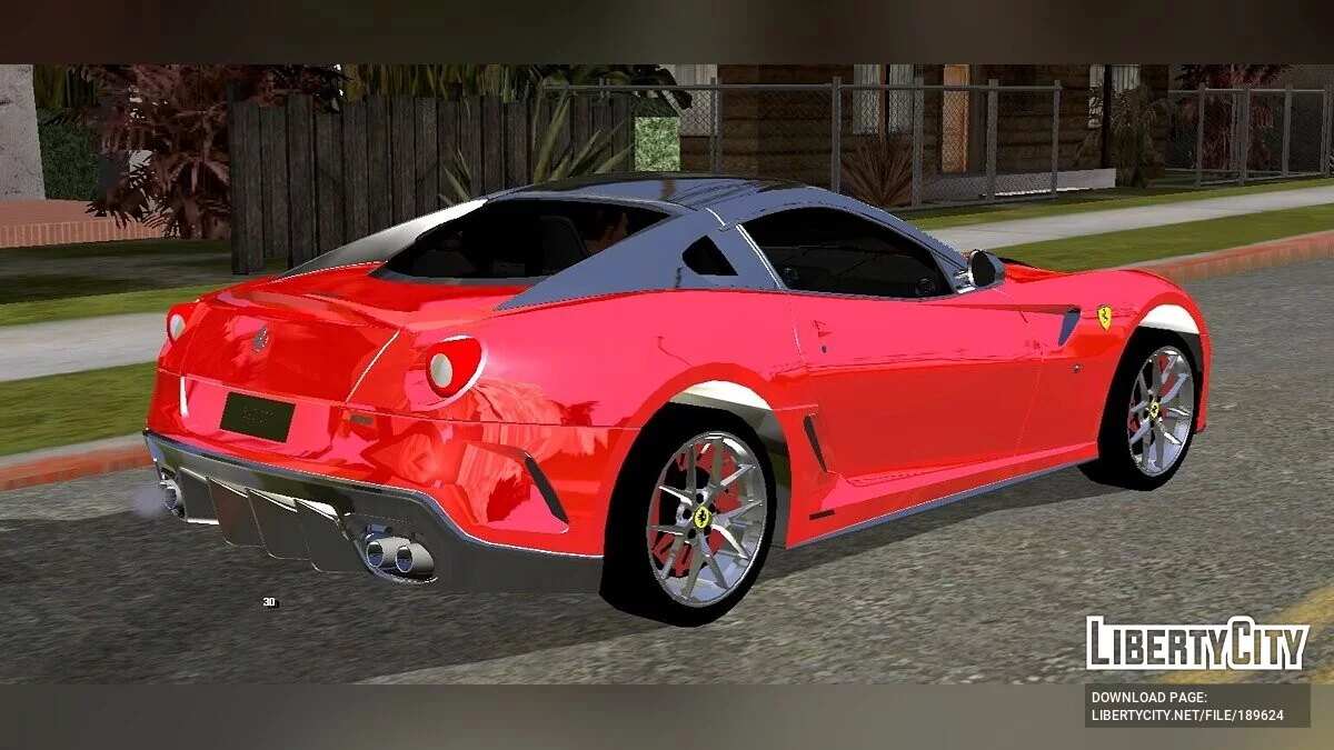 Ferrari 599 GTO (только DFF) / GTA San Andreas (iOS, Android)
