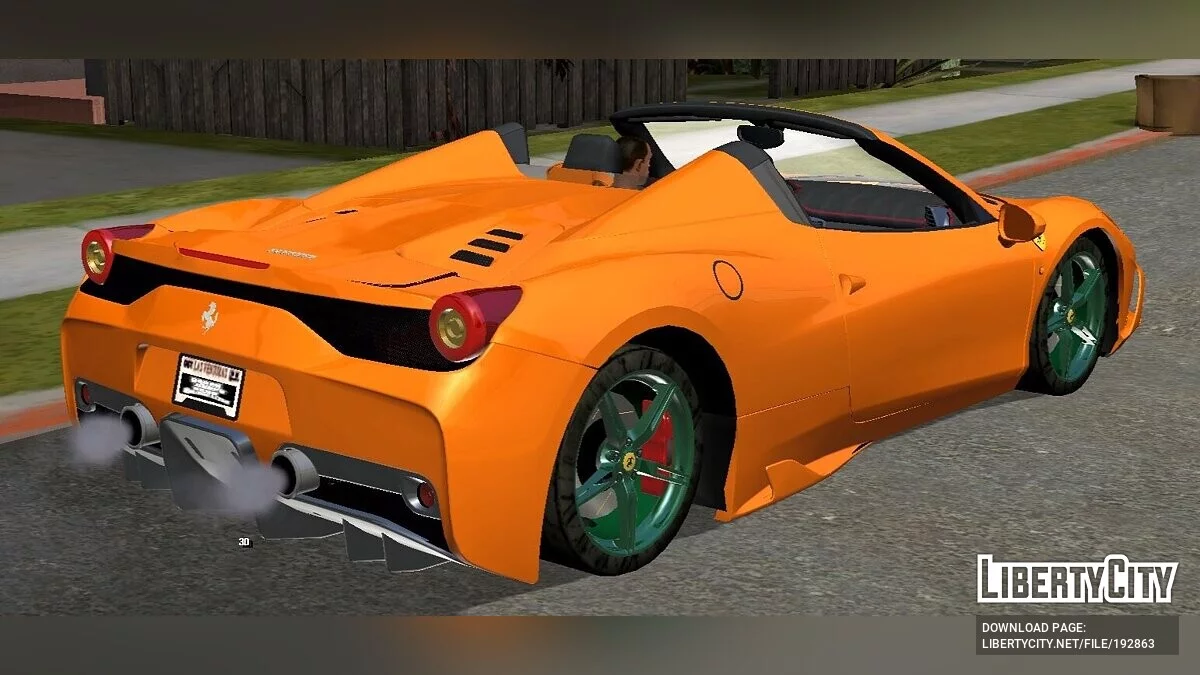 Ferrari Spider (только DFF) / GTA San Andreas (iOS, Android)