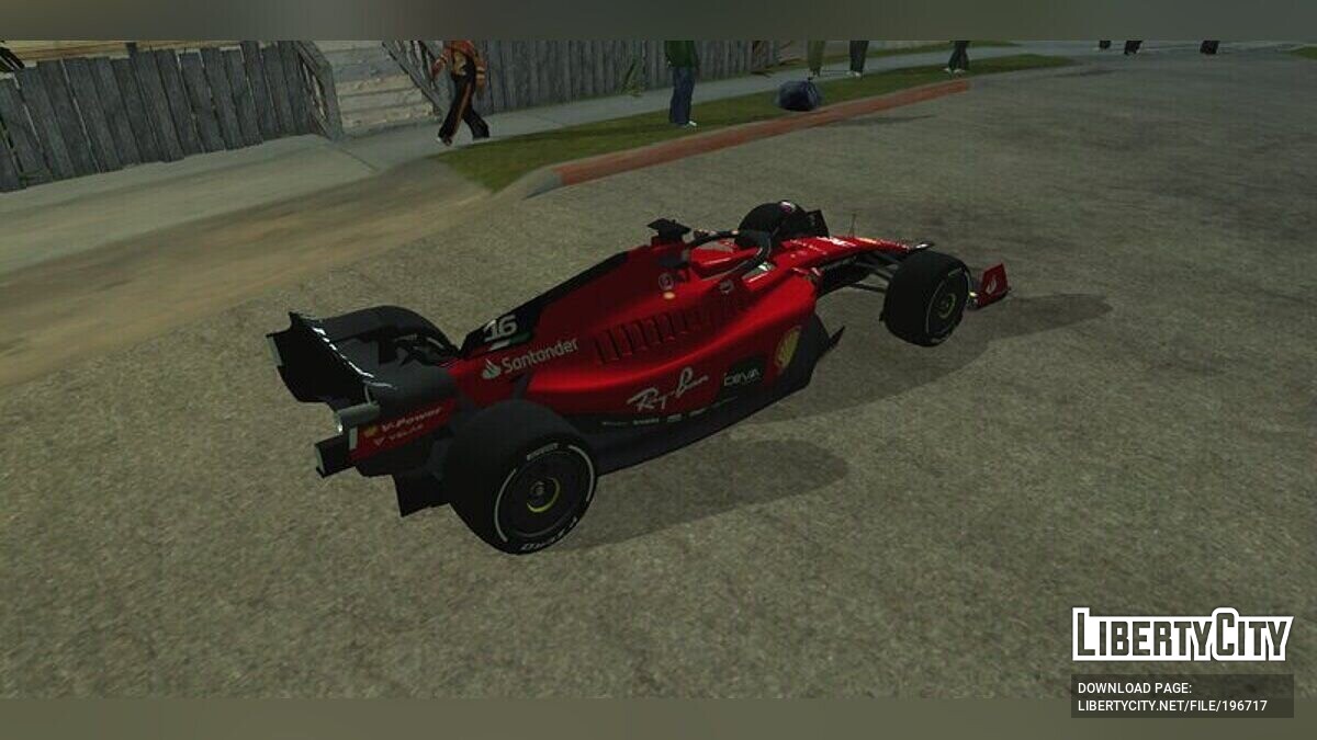 Скачать Ferrari SF-23 Formula 1 2023 для GTA San Andreas (iOS, Android)