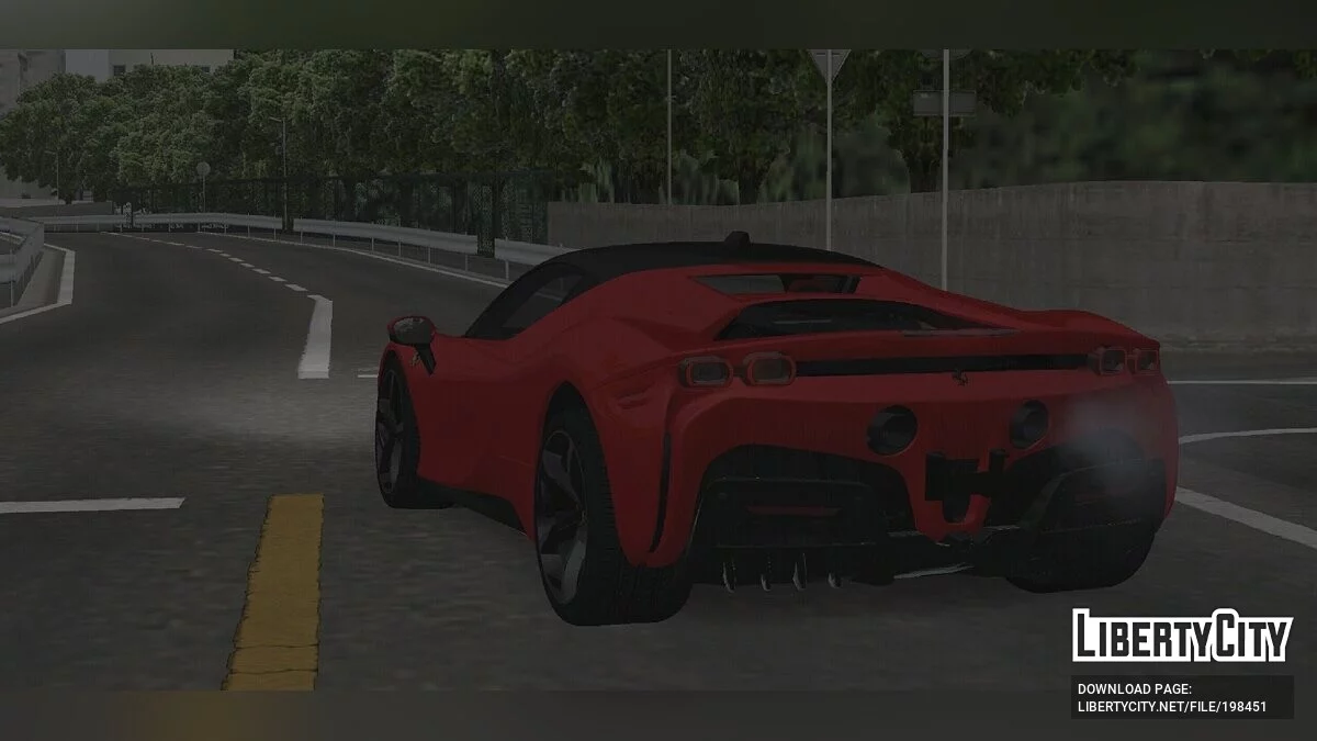 2023 Ferrari SF90 Stradale FH5 / GTA San Andreas (iOS, Android)