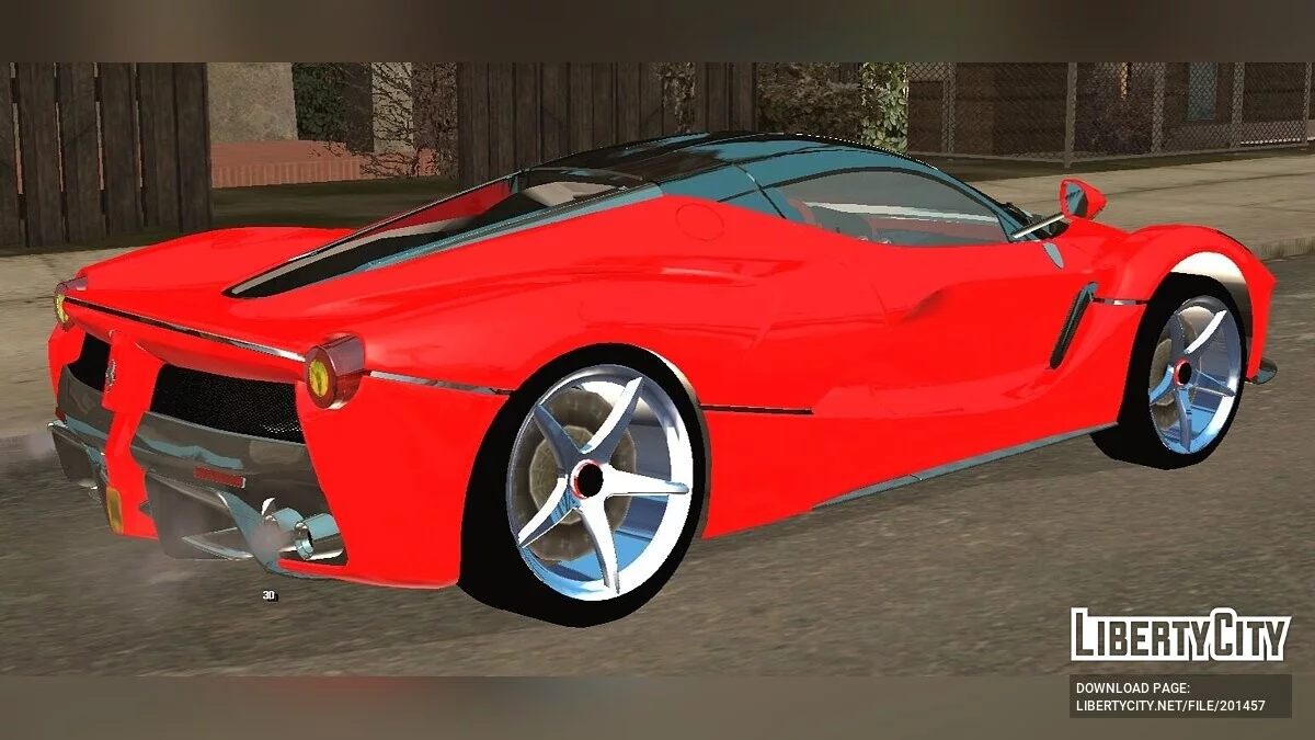 Ferrari LaFerrari (только DFF) / GTA San Andreas (iOS, Android)