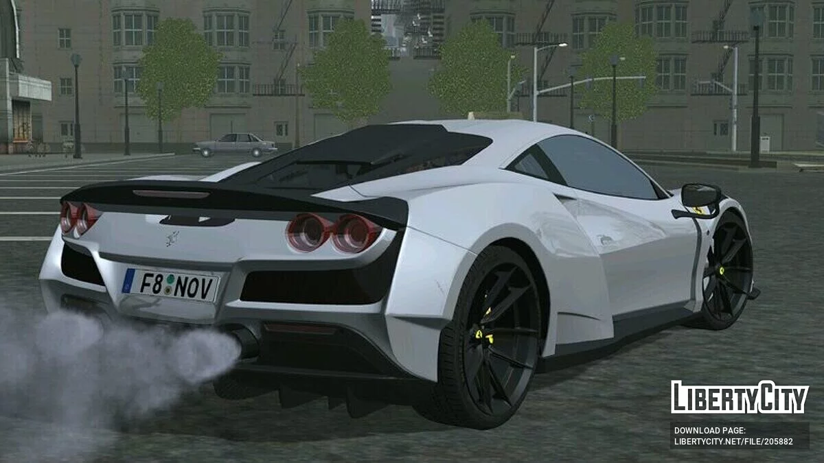 Ferrari F8 Tributo Novitec / GTA San Andreas (iOS, Android)