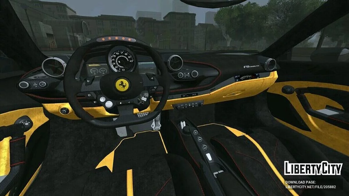 Ferrari F8 Tributo Novitec / GTA San Andreas (iOS, Android)
