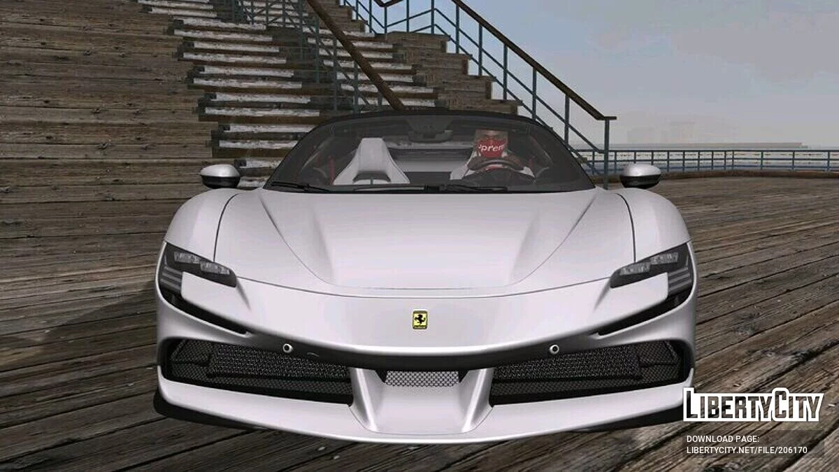 Ferrari SF90 Stradale Custom / GTA San Andreas (iOS, Android)