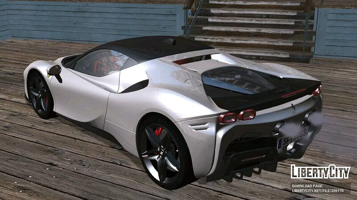 Ferrari SF90 Stradale Custom / GTA San Andreas (iOS, Android)