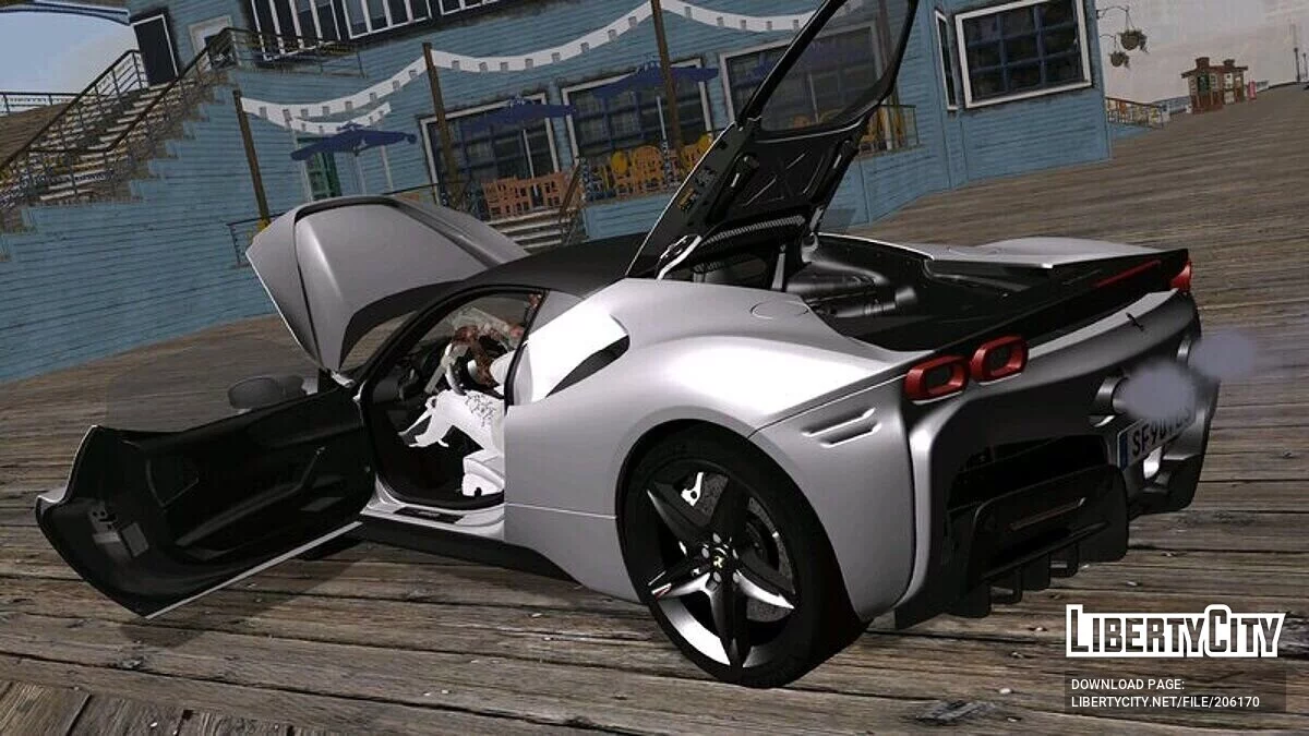 Ferrari SF90 Stradale Custom / GTA San Andreas (iOS, Android)