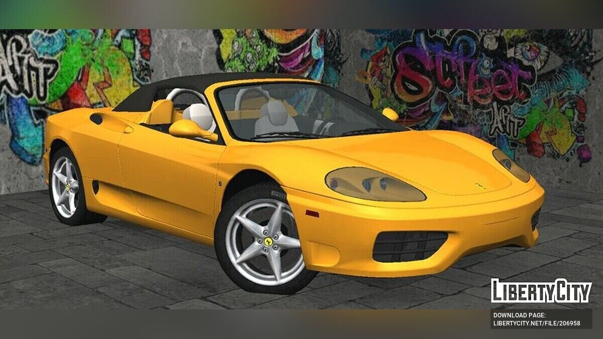 Ferrari для GTA San Andreas (iOS, Android): 301 машина Ferrari на ГТА Сан  Андреас (iOS, Андроид)