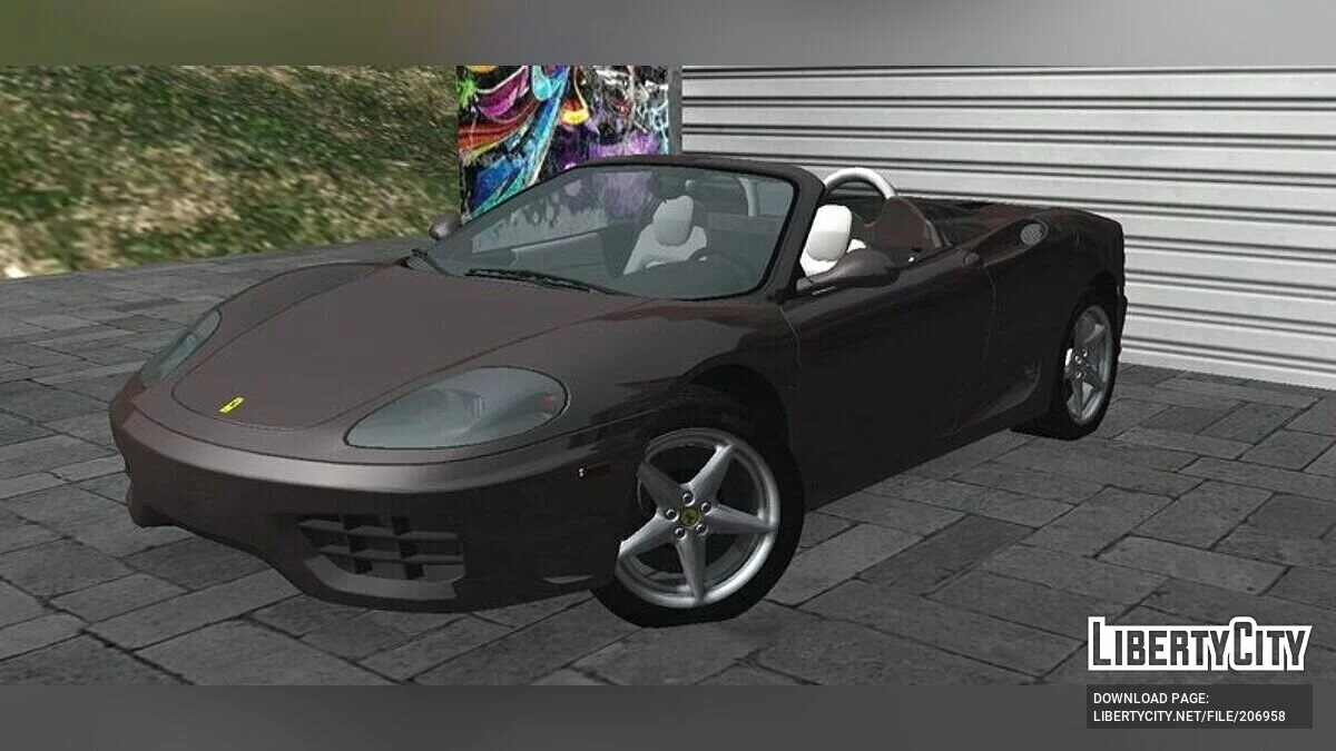 Ferrari 360 Spider US Spec 2000 / GTA San Andreas (iOS, Android)