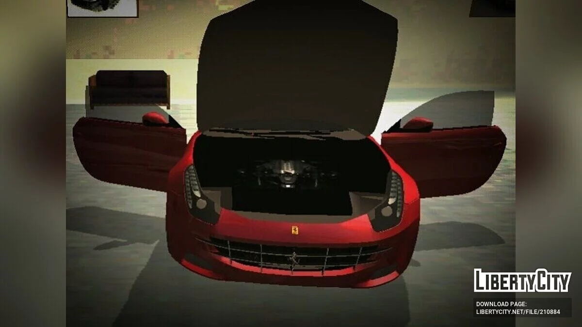 2011 Ferrari FF / GTA San Andreas (iOS, Android)