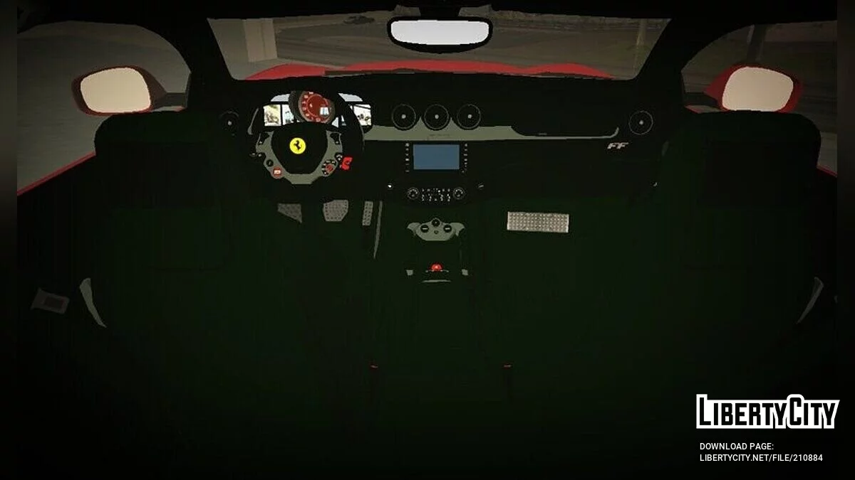 2011 Ferrari FF / GTA San Andreas (iOS, Android)