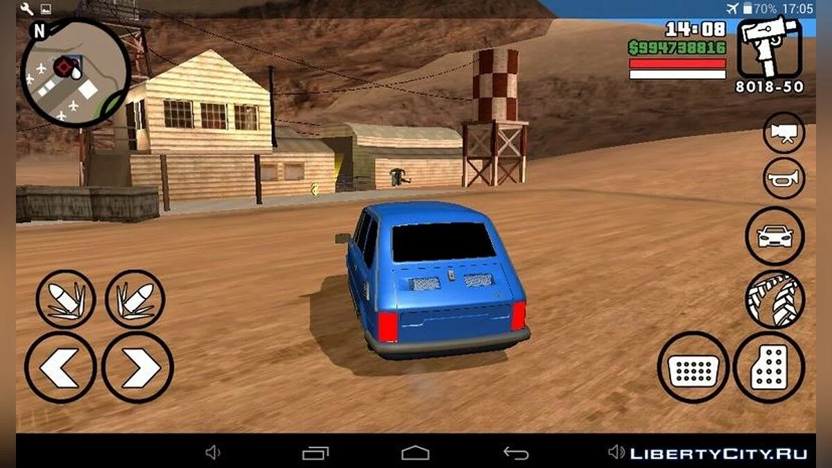 Fiat 126p (только DFF) / GTA San Andreas (iOS, Android)