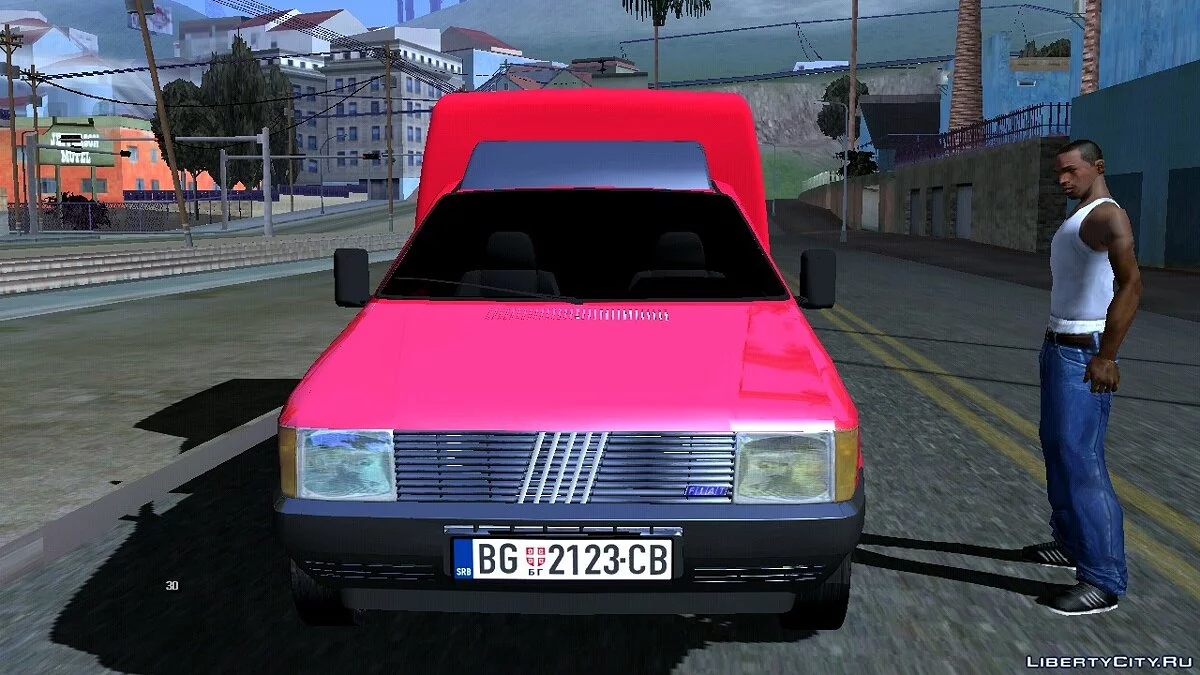 Fiat Fiorino Panel Van 1987 / GTA San Andreas (iOS, Android)