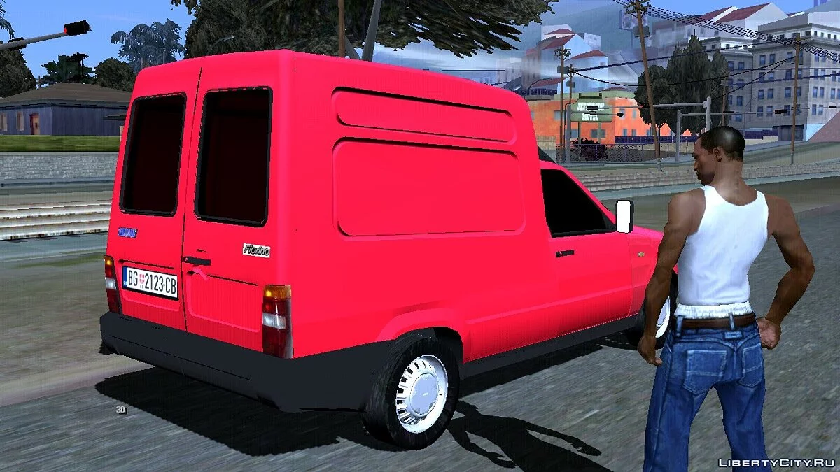 Fiat Fiorino Panel Van 1987 / GTA San Andreas (iOS, Android)