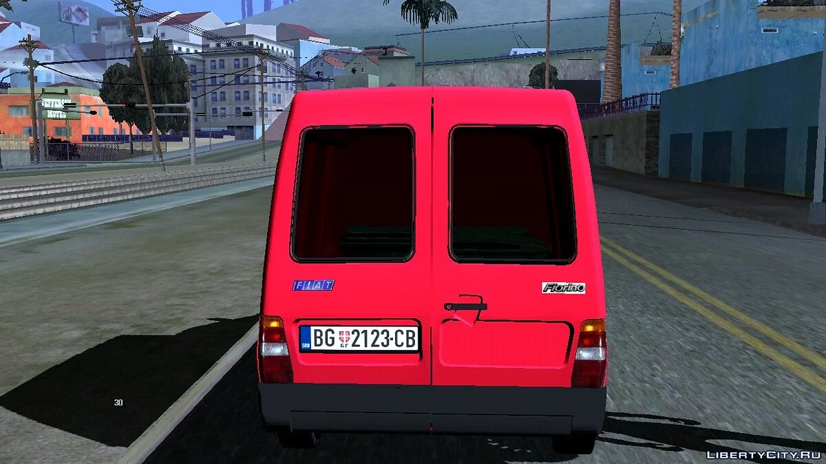 Fiat Fiorino Panel Van 1987 / GTA San Andreas (iOS, Android)