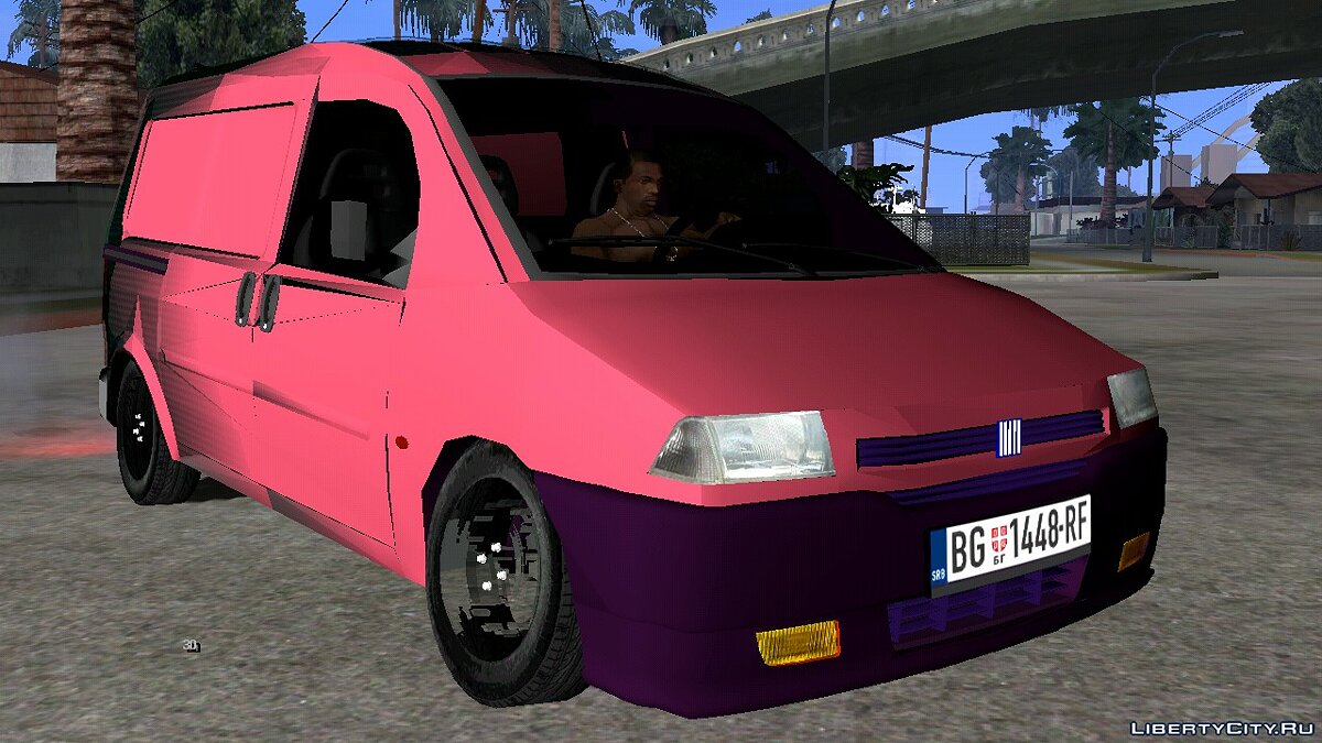 Скачать Fiat Scudo 1.9D Buisness Furgone для GTA San Andreas (iOS, Android)