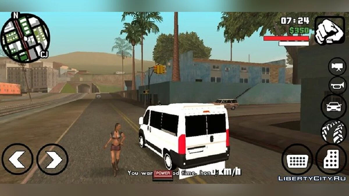 Fiat Ducato 2020 (только DFF) / GTA San Andreas (iOS, Android)