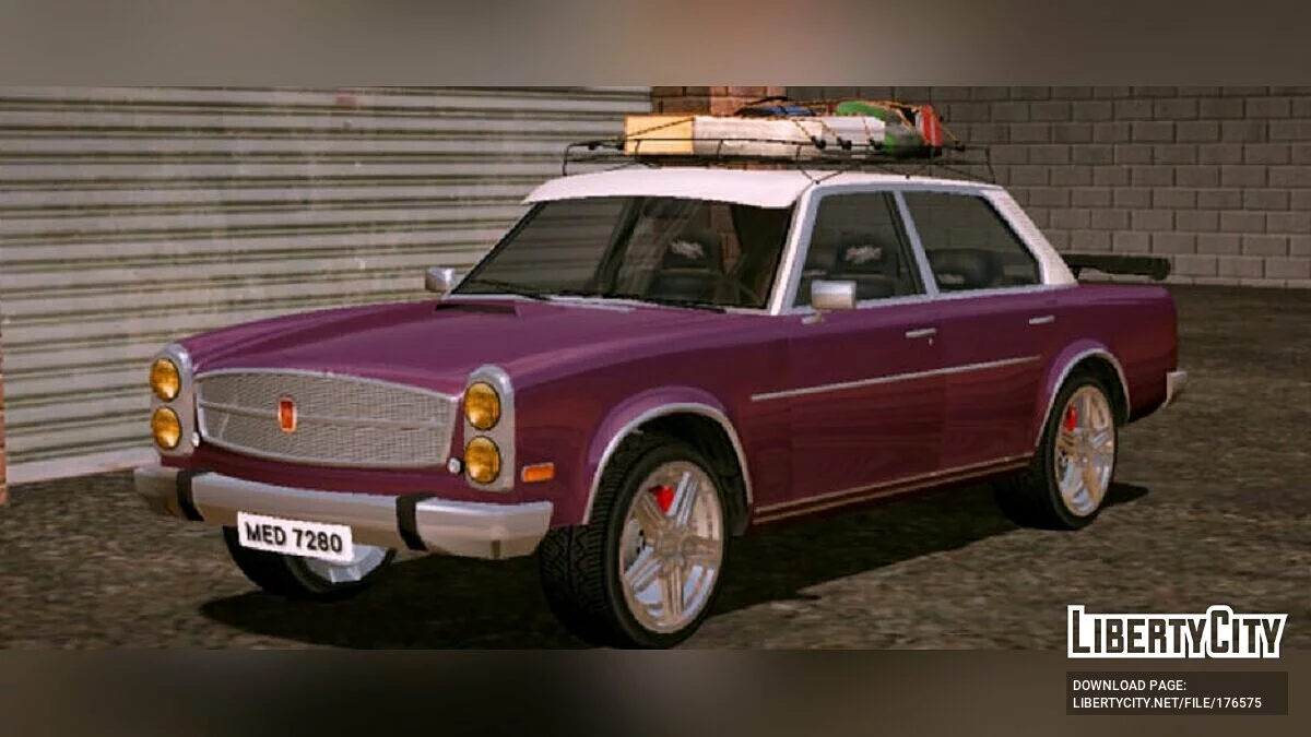 1968 FIAT 1100 Rinnovata / GTA San Andreas (iOS, Android)