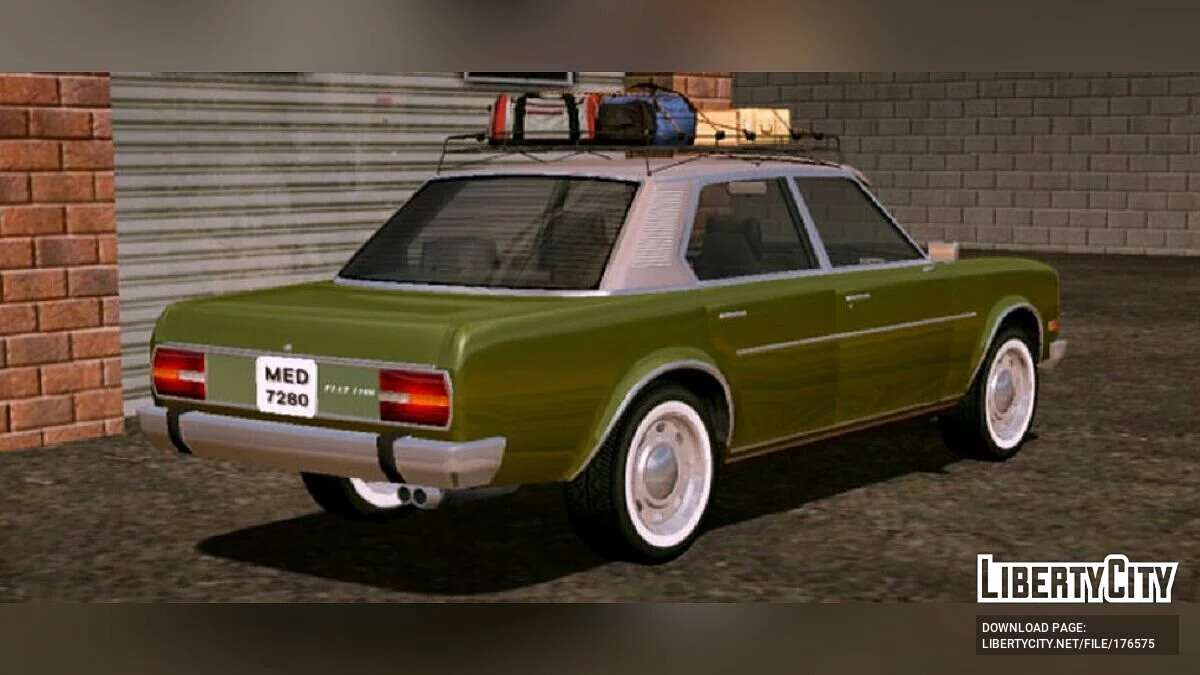 1968 FIAT 1100 Rinnovata / GTA San Andreas (iOS, Android)