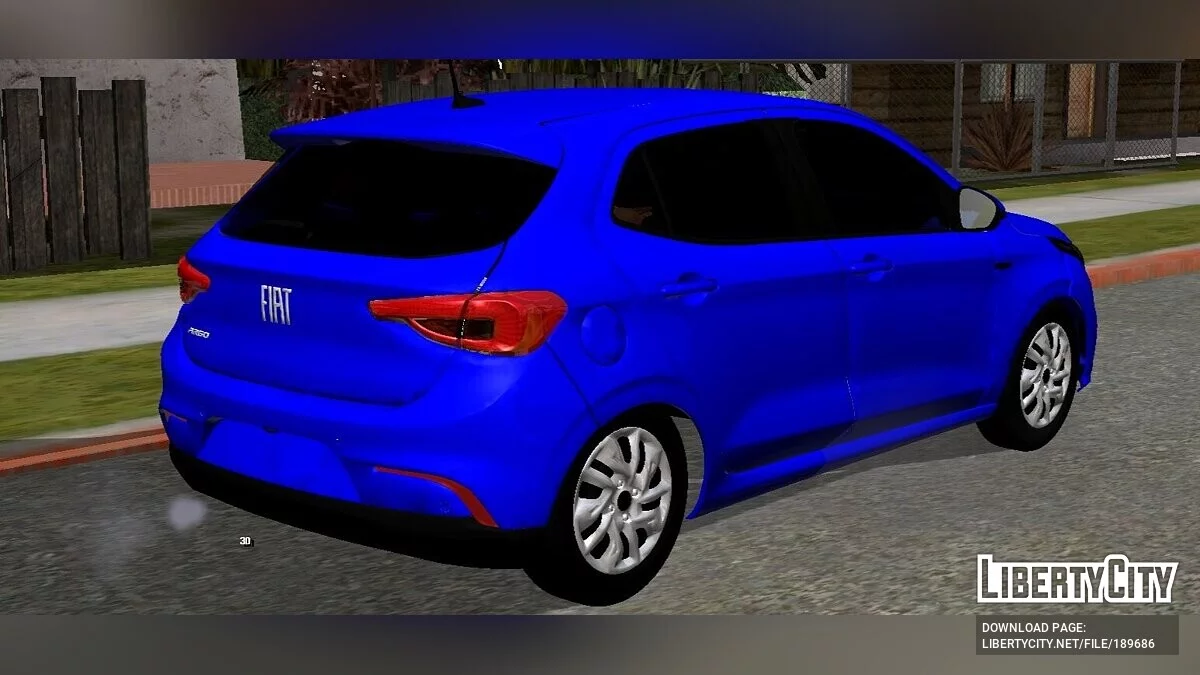 Fiat Argo (только DFF) / GTA San Andreas (iOS, Android)
