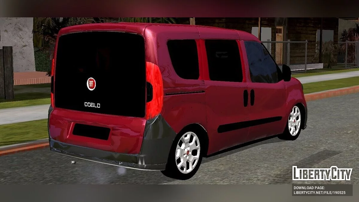 Fiat Doblo (только DFF) / GTA San Andreas (iOS, Android)