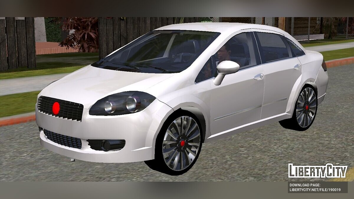 Скачать Fiat Linea (только DFF) для GTA San Andreas (iOS, Android)