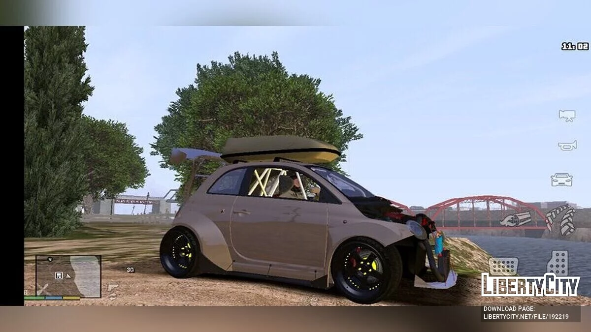Abarth 500 Twin Turbo / GTA San Andreas (iOS, Android)