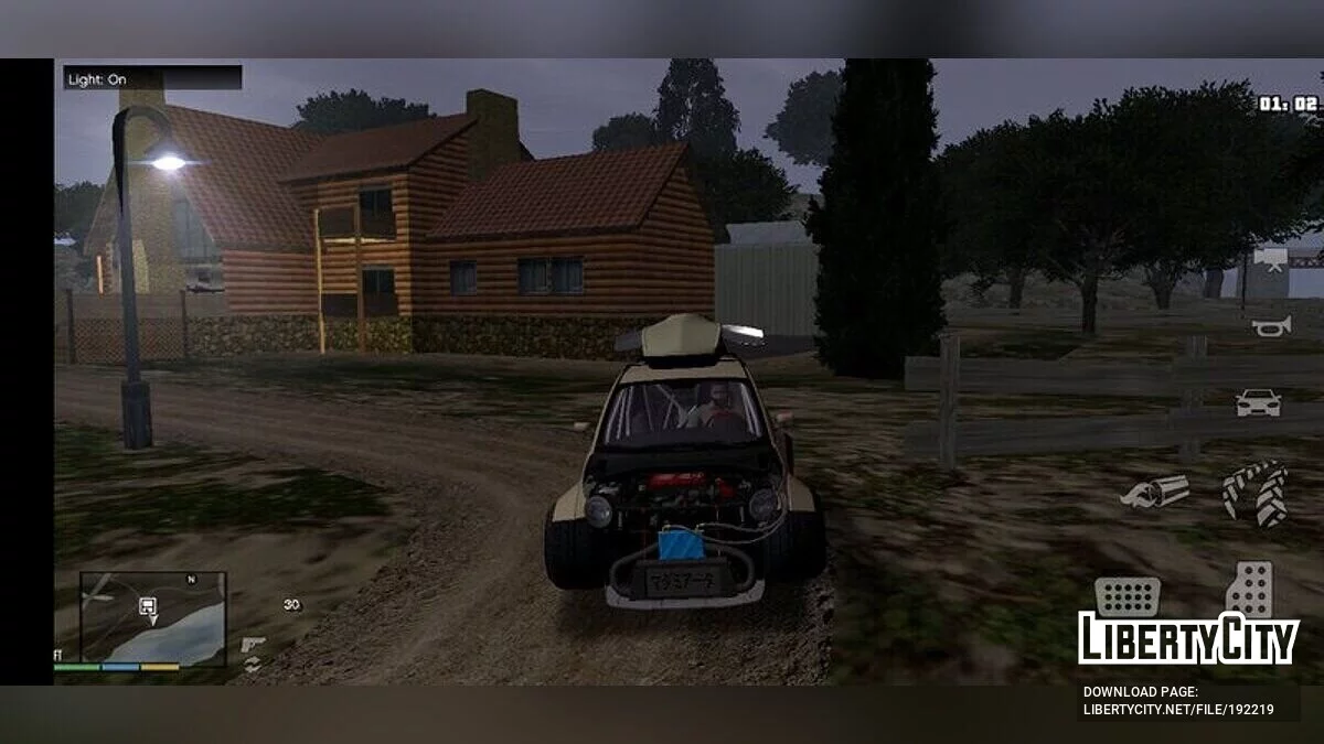 Abarth 500 Twin Turbo / GTA San Andreas (iOS, Android)