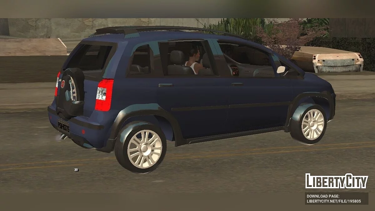 Fiat Idea Adventure 2007 (только DFF) / GTA San Andreas (iOS, Android)