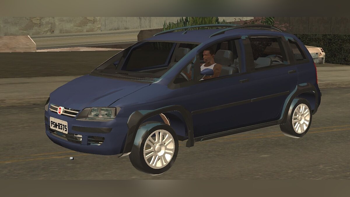 Скачать Fiat Idea Adventure 2007 (только DFF) для GTA San Andreas (iOS,  Android)