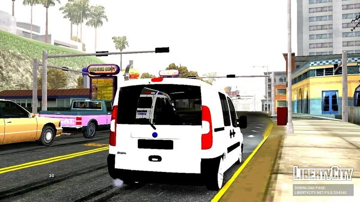 Fiat Doblo (только DFF) / GTA San Andreas (iOS, Android)
