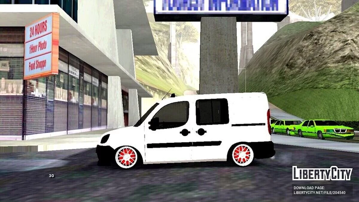 Fiat Doblo (только DFF) / GTA San Andreas (iOS, Android)