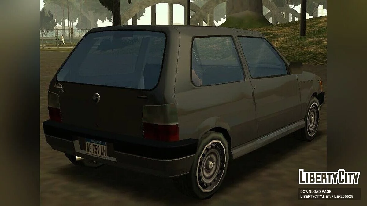 Fiat Uno Mille Fire Argentina / GTA San Andreas (iOS, Android)