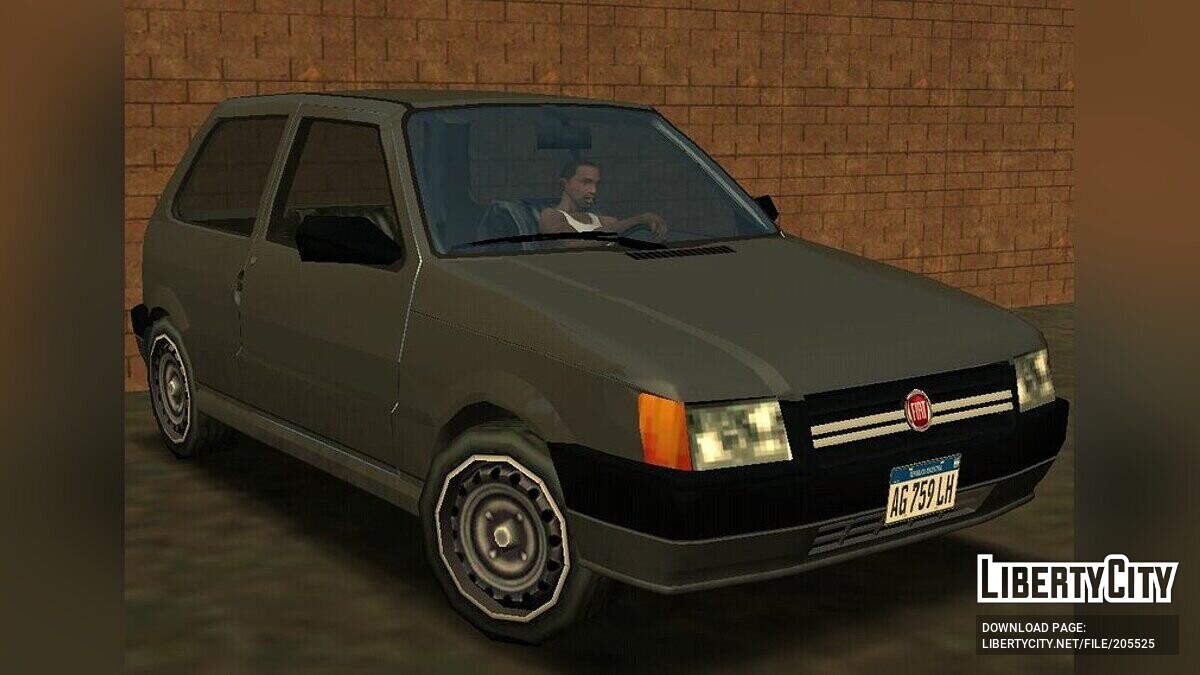 Fiat для GTA San Andreas (iOS, Android): 59 android машина на ГТА Сан  Андреас (iOS, Андроид)