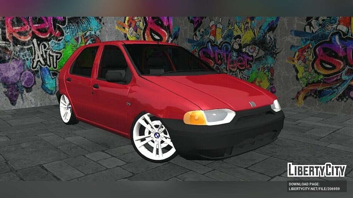 Скачать Fiat Palio (только DFF) для GTA San Andreas (iOS, Android)