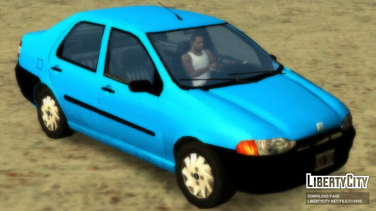 Fiat Siena 1997 / GTA San Andreas (iOS, Android)