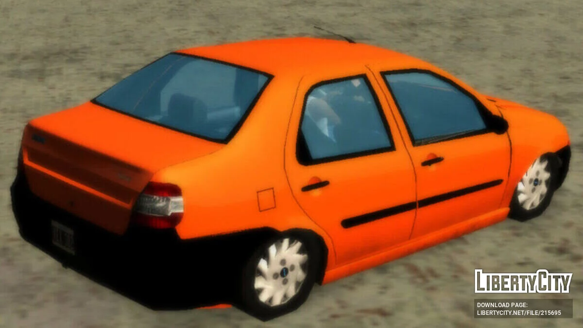 Fiat Siena 1997 / GTA San Andreas (iOS, Android)