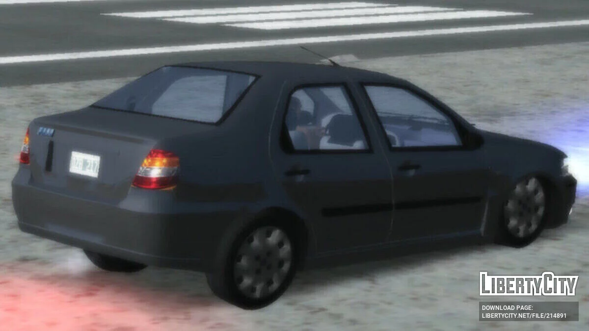 Fiat Siena EX / GTA San Andreas (iOS, Android)
